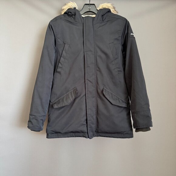 Abercrombie & Fitch Kids (Boys) Black Ultimate Parka (Size 11/12) - Picture 2 of 13